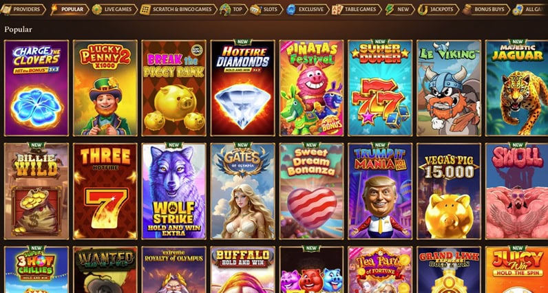 Dorados sweepstakes casino - games to play